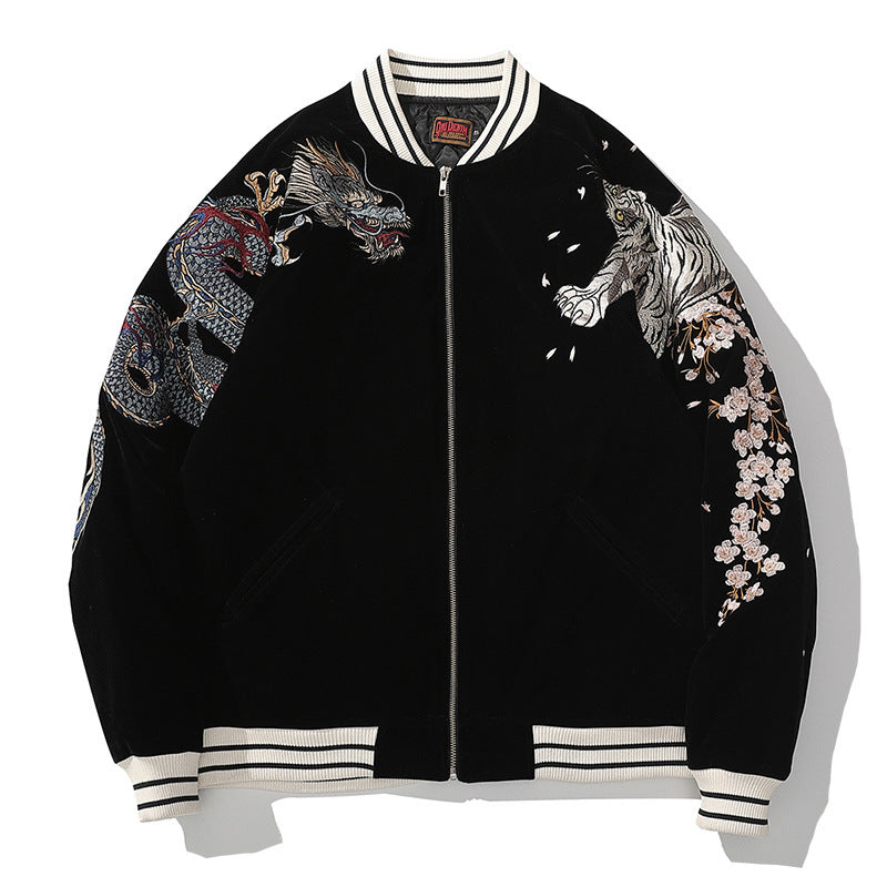 Winter Cotton Padded Jacket Style Embroidery