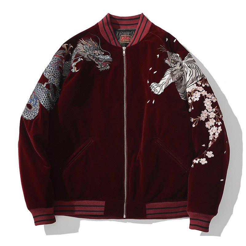 Winter Cotton Padded Jacket Style Embroidery