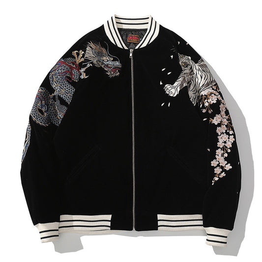Winter Cotton Padded Jacket Style Embroidery